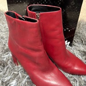 Sam Edelman Red Boots-Fabulous! Never worn!